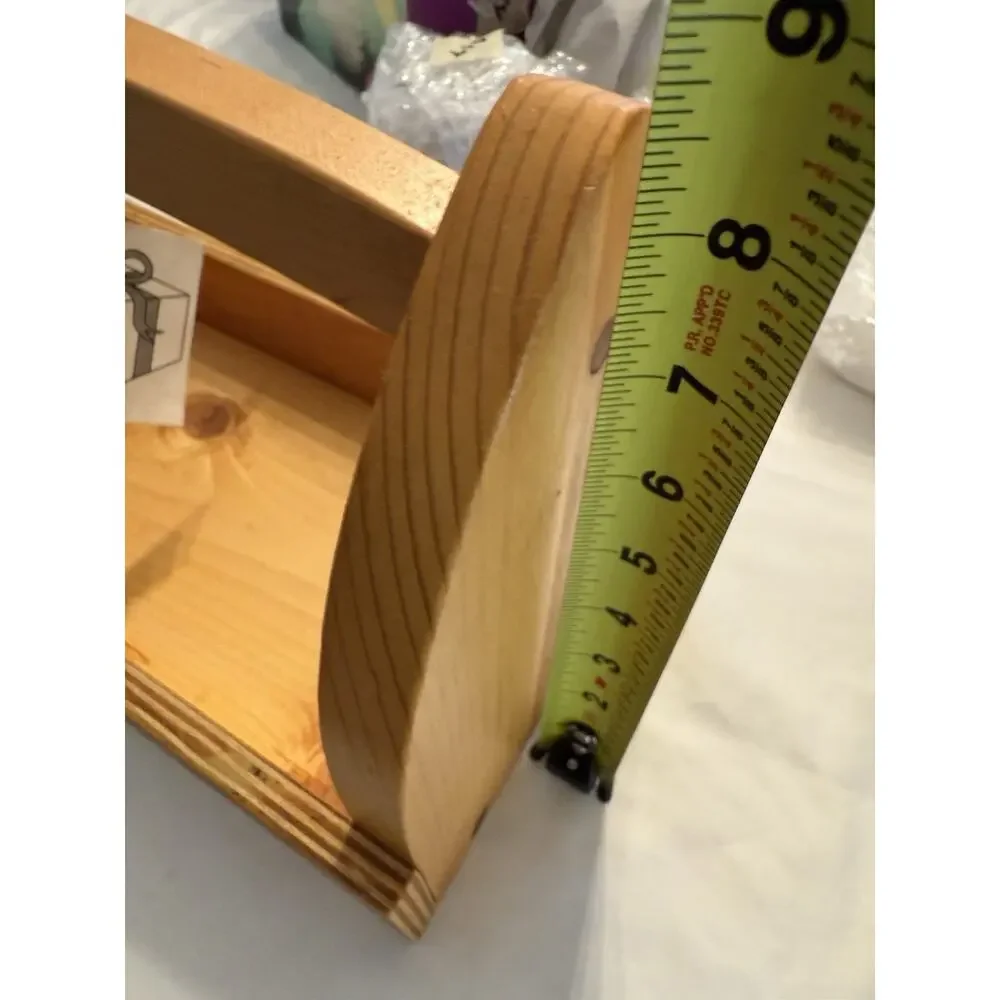 Handcrafted Wooden Tool Caddy